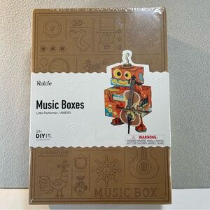 Rolife Music Boxes Little Performer Style# AMD53 Robotime NEW Sealed!